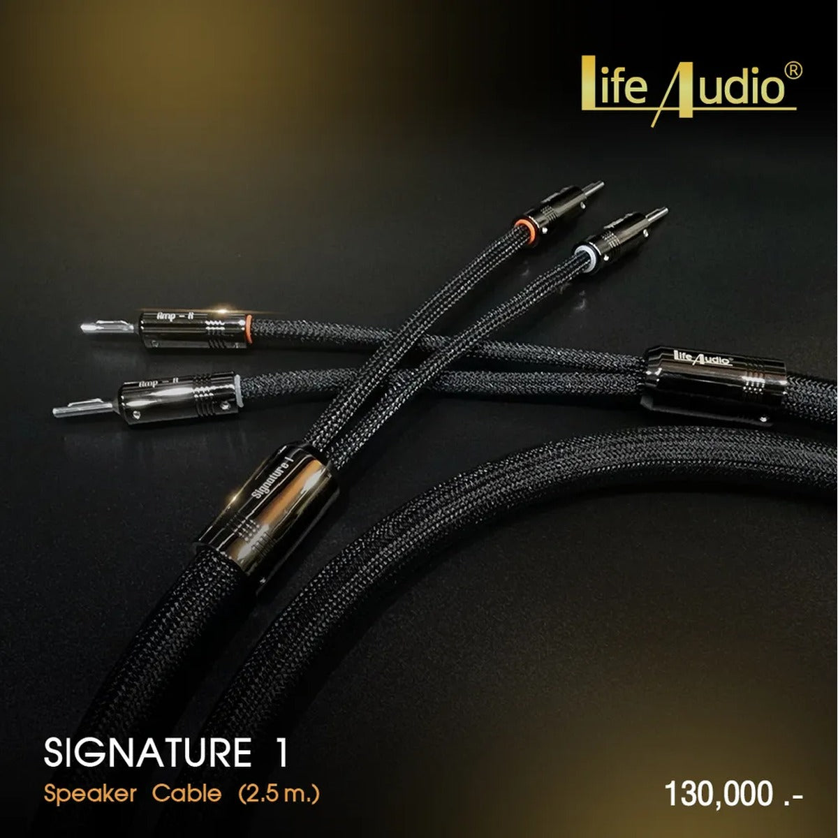 LIFE AUDIO SIGNATURE 1 SPEAKER CABLE