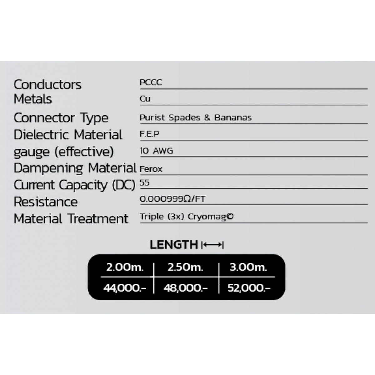 PURIST AUDIO DESIGN MUSAEUS SINGLE WIRED
